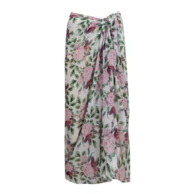 NUR KARAATA WOMEN'S DIANELLA ROSE PAREO SKIRT