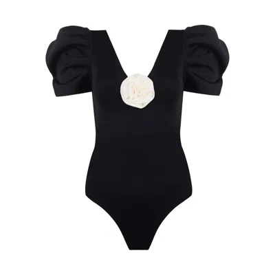 NUR KARAATA WOMEN'S BLACK NEW PORTO SWIMSUIT