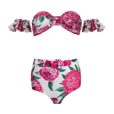 NUR KARAATA WOMEN'S MARIGOLD BIKINI SET