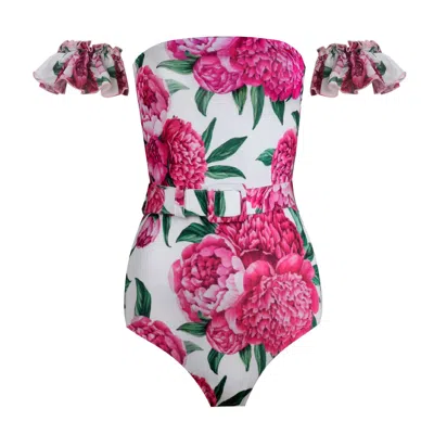 NUR KARAATA WOMEN'S MARIGOLD SWIMSUIT