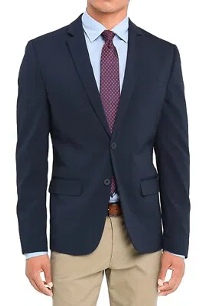 NWS JACKE HERREN CLASS SARTORIALE DUNKELBLAU 2 BUTTONS SLIM FIT BLAZER ELEGANT