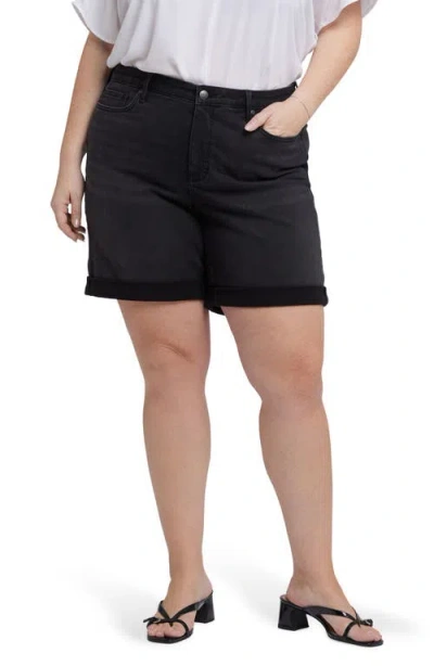 NYDJ NYDJ DIANA RELAXED FIT CUFFED DENIM SHORTS