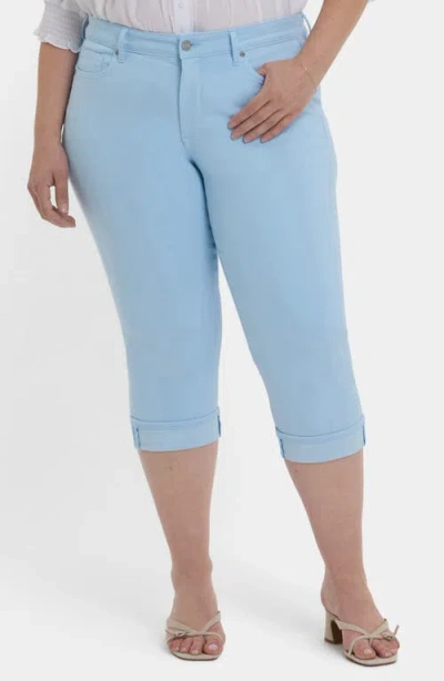 NYDJ NYDJ MARILYN COOL EMBRACE® CUFF CROP STRAIGHT LEG JEANS