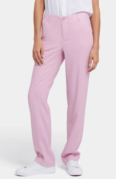 NYDJ NYDJ MARILYN LINEN BLEND TROUSERS