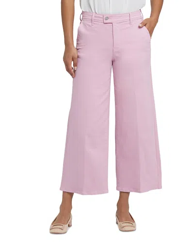 NYDJ MONA HIGH RISE WIDE LEG TROUSER ANKLE JEANS IN BOARDWALK