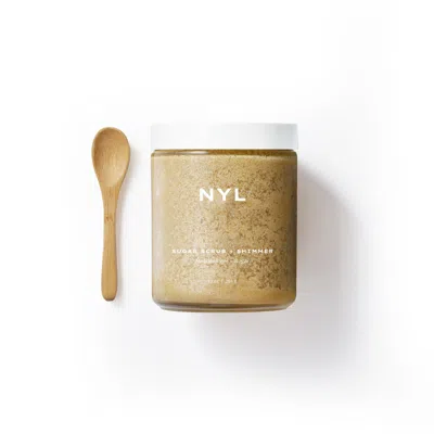 NYL SKINCARE GOLD SHIMMER SCRUB - SMOOTHING SUGAR SCRUB WITH SHIMMER
