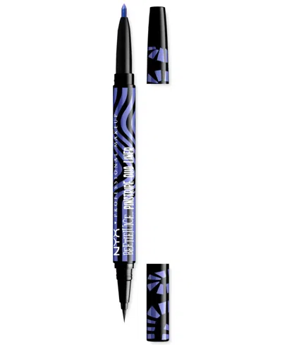 NYX PROFESSIONAL MAKEUP BEETLEJUICE SUIT EYE LINER, 0.06 OZ.