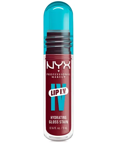 NYX PROFESSIONAL MAKEUP LIP IV HYDRATING GLOSS STAIN
