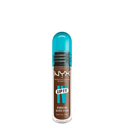 NYX PROFESSIONAL MAKEUP LIP IV HYDRATING GLOSS STAIN (VARIOUS SHADES) - SPLASH N SPICE