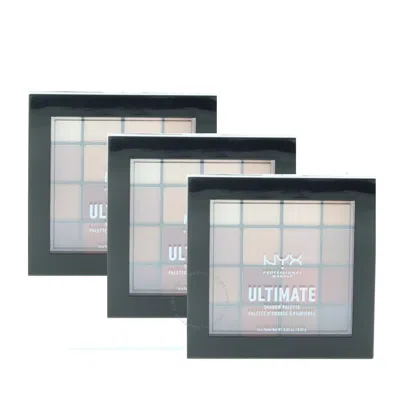 NYX NYX PROFESSIONAL MAKEUP ULTIMATE SHADOW PALETTE-WARM NEUTRALS MAKEUP 865479002364