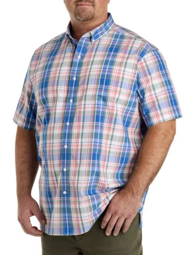OAK HILL BY DXL OAK HILL BY DXL BIG & TALL PLAID SPORT SHIRT