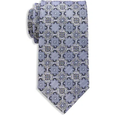 OAK HILL PREMIUM BY DXL OAK HILL PREMIUM BY DXL BIG & TALL SPRING MEDALLION SILK TIE