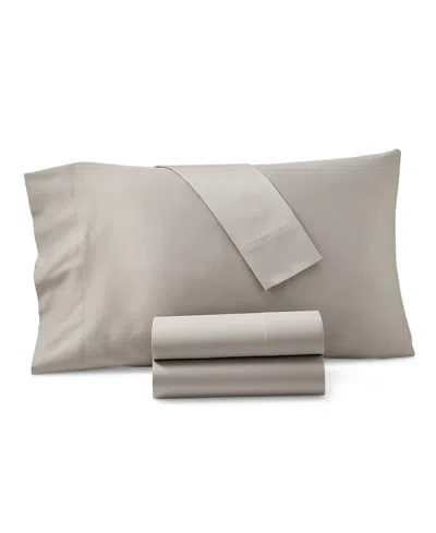 OAKE ORGANIC 300-THREAD COUNT ORGANIC COTTON 3-PC. SHEET SET, TWIN, EXCLUSIVELY AT MACY'S