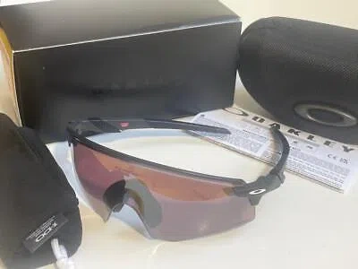 OAKLEY OAKLEY ENCODER SUNGLASSES MATTE CARBON/PRIZM ROAD BLACK 0OO9472F BIKING SHIELD