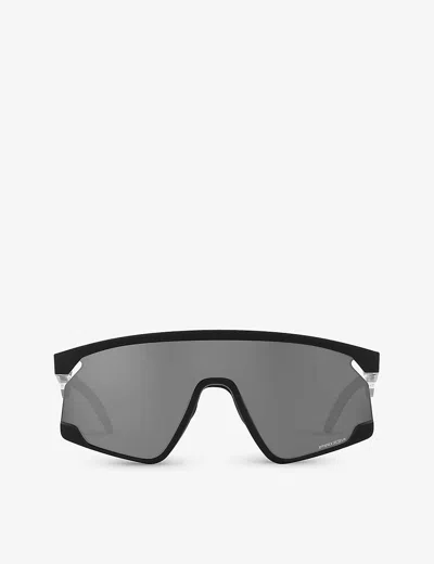 OAKLEY WOMENS BLACK OO9280 BXTR RECTANGLE-FRAME ACETATE SUNGLASSES