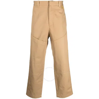 OAMC OAMC MEN'S BEIGE SHASTA STRAIGHT-LEG COTTON TROUSERS