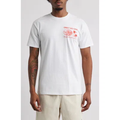 OBEY OBEY DEEPER EXPLORATION GRAPHIC T-SHIRT