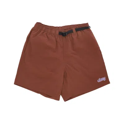 OBEY EASY PEAK WEB SHORT MEN'S SHORTS SEPIA