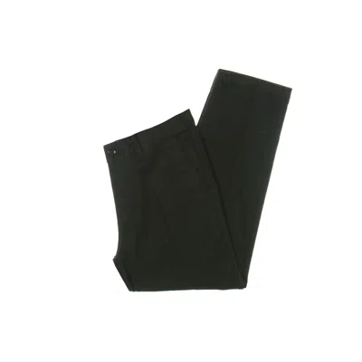 OBEY LONG MEN'S STRAGGLER FLOODED PANTS BLACK