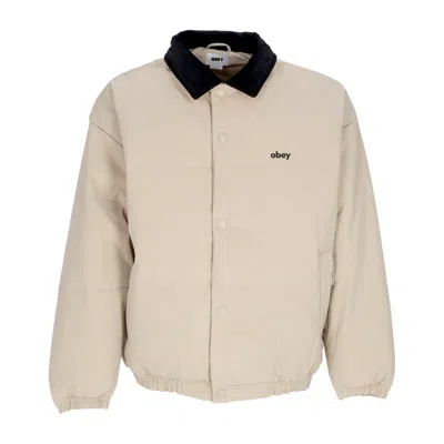 OBEY WHISPERS JACKET FEATHER GRAY MULTI MEN'S JACKET