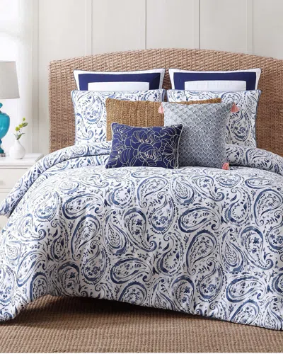 OCEANFRONT RESORT OCEANFRONT RESORT INDIENNE PAISLEY COMFORTER SET