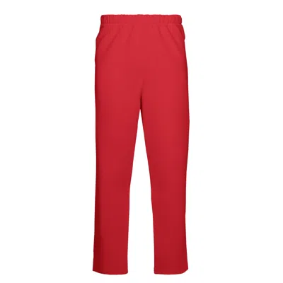 OCIO LEISUREWEAR MEN'S RED STRAIGHT LEG PANT IN POP
