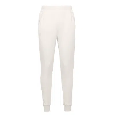 OCIO LEISUREWEAR WHITE MEN'S CLASSIC SOFTCORE JOGGER IN BONE