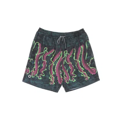 OCTOPUS OCTOPUS SHAKE BOARDSHORT MEN'S BERMUDA SHORTS BLACK