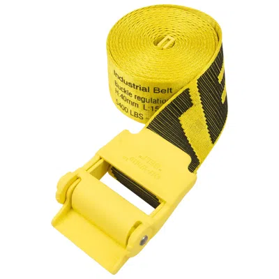 OFF-WHITE OFF-WHITE 2.0 INDUSTRIAL BELT 'YELLOW/BLACK' | MEN'S SIZE ONESIZE