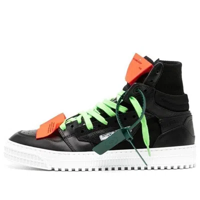 OFF-WHITE Off-White 3.0 Off-Court High 'Black Orange Green'