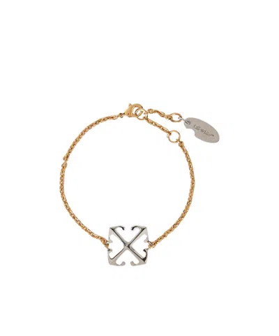 OFF-WHITE OFF-WHITE ARROW LOGO ENGRAVED BRACELET