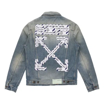 OFF-WHITE Off-White Arrow Denim Jacket Denim Blue
