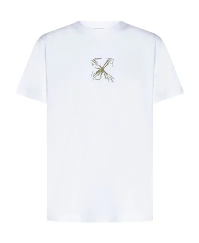 OFF-WHITE ARROWS-PRINT COTTON T-SHIRT