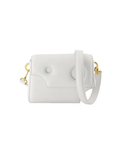 OFF-WHITE BURROW 22 CROSSBODY - OFF WHITE - WHITE - LEATHER