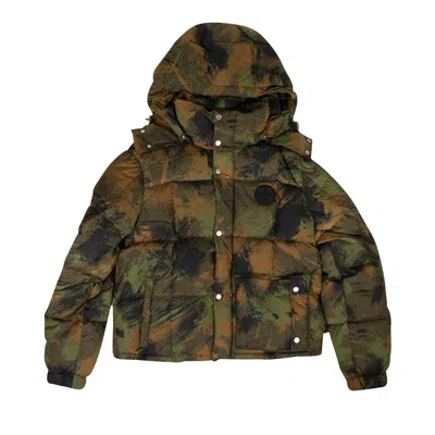 OFF-WHITE OFF-WHITE CAMOUFLAGE PADDED JACKET 'GREEN'