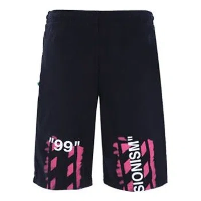 OFF-WHITE Off-White C/O Virgil Abloh Men'S Black Diag Stencil Sweatshorts