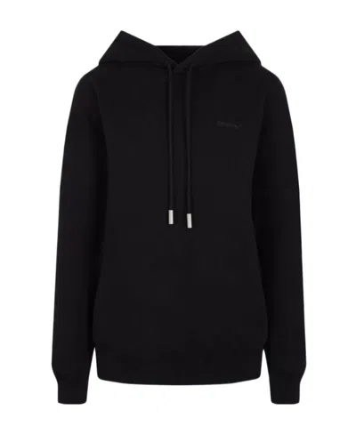 OFF-WHITE DIAG-PRINT COTTON HOODIE