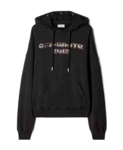 OFF-WHITE OFF-WHITE DIGIT BACCHUS DRAWSTRING LONG-SLEEVED HOODIE