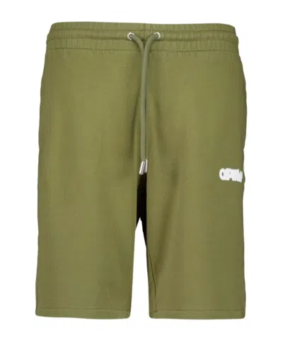 OFF-WHITE SPRAY ARROW TRACK SHORTS