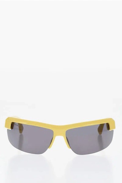 OFF-WHITE Embossed Monogram TOLEDO Biker Sunglasses