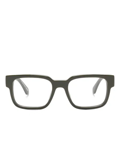 OFF-WHITE SQUARE-FRAME GLASSES