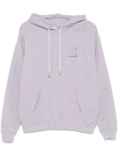 OFF-WHITE FRESCO ARROW HOODIE