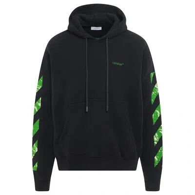 OFF-WHITE HERREN SWEATER OMBB085F23FLE010 1050 KAPUZENPULLOVER