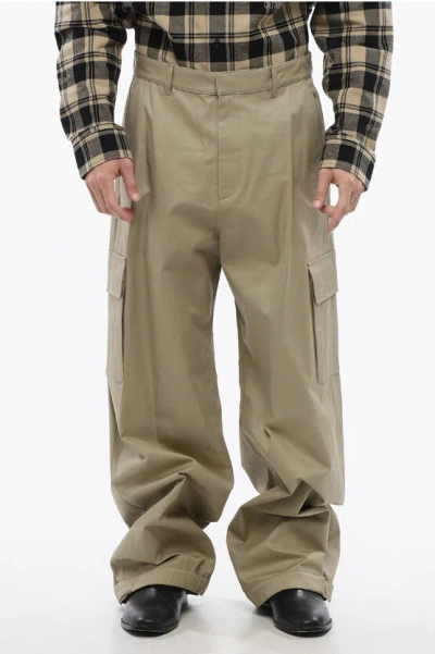 OFF-WHITE HIgh Waisted Cargo Pants