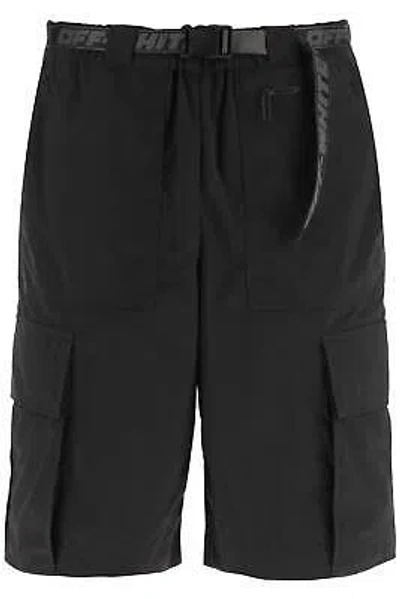 OFF-WHITE OFF-WHITE INDUSTRIAL CARGO SHORTS S
