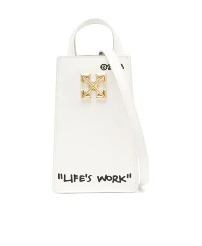 OFF-WHITE JITNEY CROSSBODY PHONE BAG