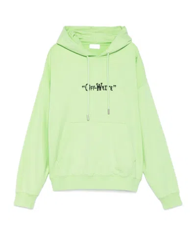 OFF-WHITE OFF-WHITE QUOTE SKATE DRAWSTRING HOODIE