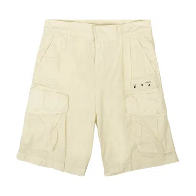 OFF-WHITE OFF-WHITE LOGO UTILITY SHORTS 'WHITE'