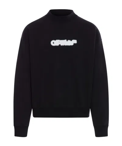 OFF-WHITE OFF-WHITE LOGO PRINTED CREWNECK SWEATSHIRT