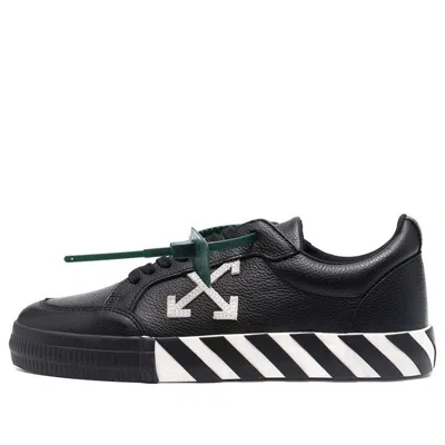 OFF-WHITE Off-White Low Vulcanized Canvas Sneaker 'Black White Red'